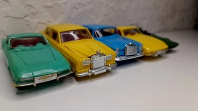 Modelos de plástico de Mercedes, Corvette, Bertone, Rolls-Royce, hechos en la URSS, 5 piezas. Foto 1 de 4