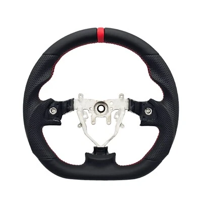 Volante REVESOL 3D anillo rojo para SUBARU IMPREZA STI WRX Forester 2008-2014 Foto 1 de 4