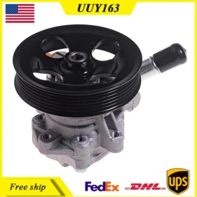 For Jeep Wrangler JK 2012 2013 2014 2015 2016 2017 New Power Steering Pump - Image 1 of 4