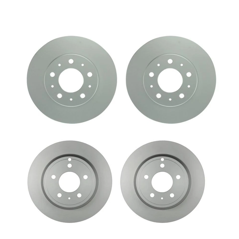 Kit de rotores de freno de disco Bosch QuietCast delanteros 262 mm y traseros 295,5 mm para Volvo C70 Foto 1 de 1