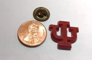University of Indiana Logo Pin Crimson UI Trident - Picture 1 of 2