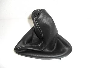 CUFFIA CAMBIO PELLE NERA per CITROEN C8 PEUGEOT 807 02/10 - Imagen 1 de 1