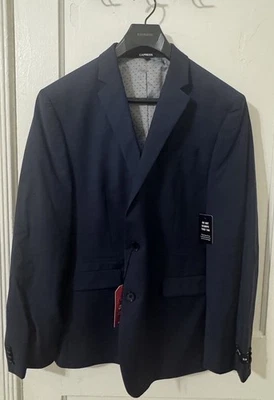  Blazer Express, abrigo traje, chaqueta hombre. Talla 44R. Color azul marino. Nuevo  Foto 1 de 4