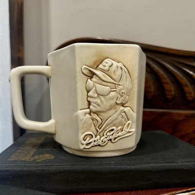 Dale Earnhardt Sr #3 NASCAR 50th Anniversary 12 oz Coffee Mug 3D Vintage 1998 - Image 1 of 4