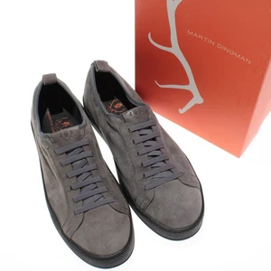 Martin Dingman Neu mit Etikett Freizeit Turnschuhe Größe 10 in grau Wildleder - Bild 1 von 11