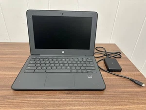 HP Chromebook 11 A G6 11.6 Inch AMD A4-9210C 2.0GHz RAM 4GB 16GB SSD Very Good - Picture 1 of 4