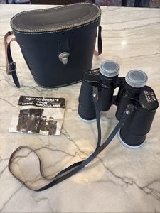 Vintage Tasco Binoculars 7x50 375FT at 1000yds 124M/1000M MC With Case No 275510 - Picture 1 of 6
