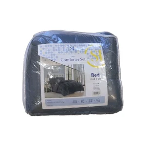 7-teiliges Bettdecken-Set Tasche einfarbig Ganzjahres weiche Daunen Queen Decke - Bild 1 von 5