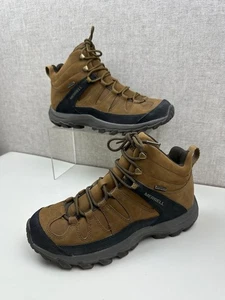 Merrell Ontonagon Peak Waterproof Wanderschuh Braun Herren UK 9 Quantum Grip - Bild 1 von 10