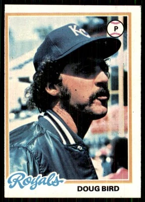 1978 Topps #183 Doug Bird Kansas City Royals - Image 1 of 2