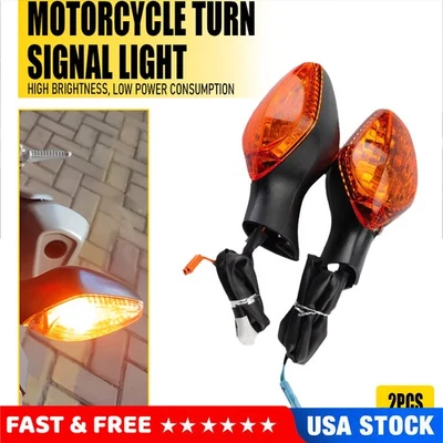 2X Indicador de luz de señal de giro delantero/trasero para HONDA CBR 400R 500R 650F 2014-2018 Foto 1 de 4
