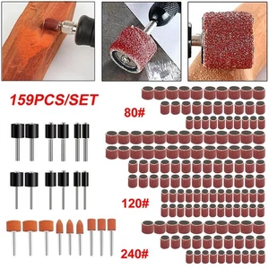 139PCS Sanding Drum Kit for Rotary Tools with Aluminum Oxide for Wood Finishing - Picture 1 of 12