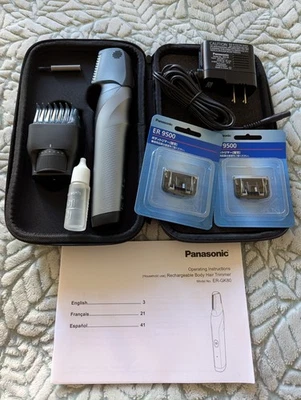 Panasonic ER-GK80 Unisex Wet/ Dry Cordless Body Groomer & Rechargeable Trimmer - Image 1 of 4