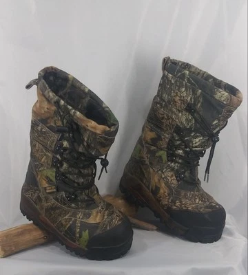Cabela's Saskatchewan GORE-TEX Supprescent Insulated Camo Hunting Boots Men Sz 8 - Image 1 of 4