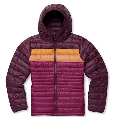 Cotopaxi Fuego Hooded Down Jacket Women's Medium Blackberry & Jam 800 Fill NWT - Image 1 of 4