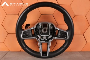 BMW X1 U11 X2 U10 ORIGINAL VOLANTE M-SPORT CALENTADOR BOOST PADDLE ASISTENTE - Imagen 1 de 14