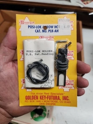 Golden Key Futura Posi-Lok Arrow Holder Cat No PLK-AH New in Package - Image 1 of 4