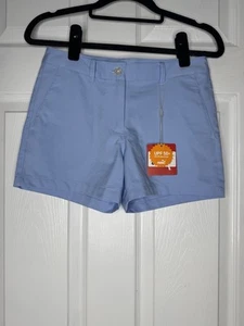 PUMA Girls Shorts Serenity Blue Size L - Picture 1 of 8