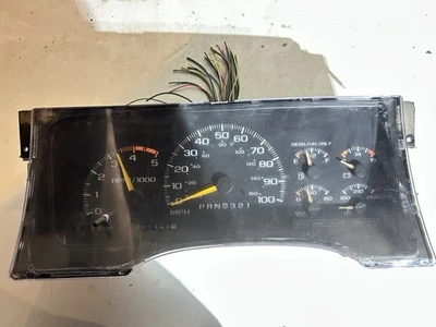 GMC Sierra Chevy C/K Silverado 1995-2000 6,5 L diésel cuadro de instrumentos Foto 1 de 2