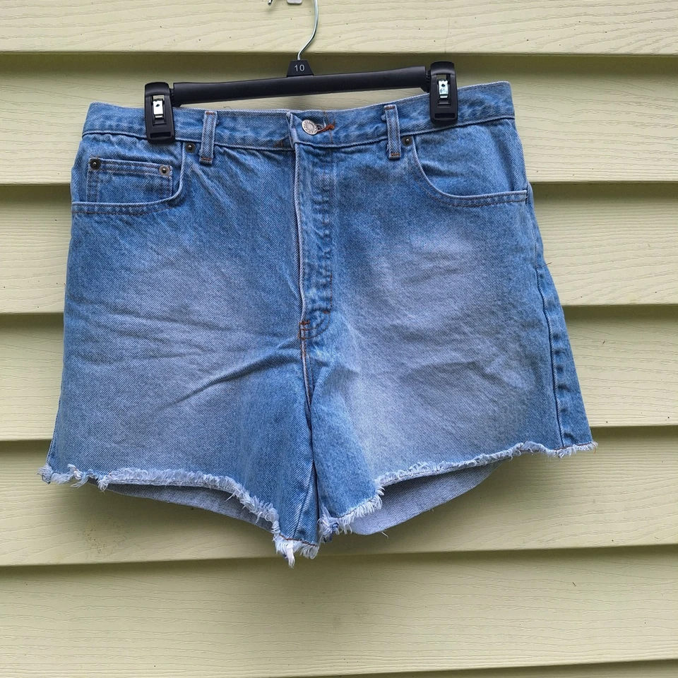 Pantalones Cortos De Colección Moda International The London Jean Talla 12 Años 80 90 Hechos en EE. UU. Playa T432 Foto 1 de 4