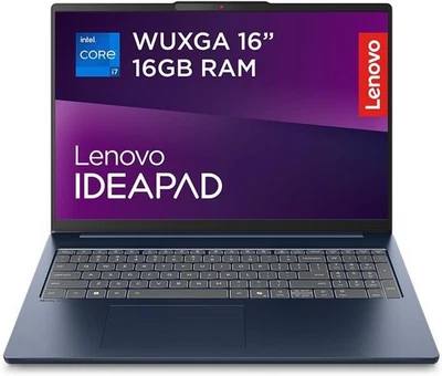 Lenovo IdeaPad Slim 5 16" WUXGA Laptop i5-13420H 16GB 1TB SSD Win11 Cosmic Blue - Image 1 of 4