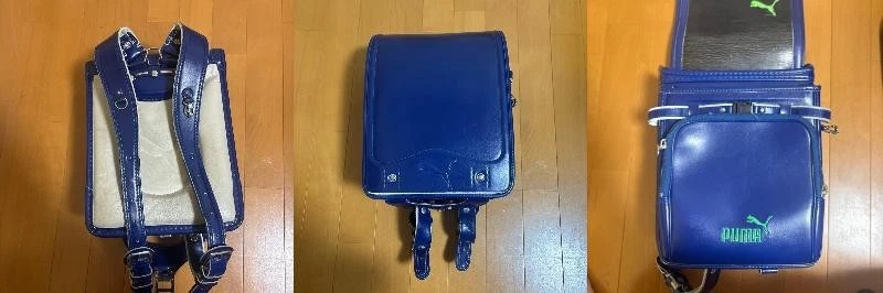 Randoseru Bolso Escolar Japonés Mochila para Niños PUMA Azul Japón #049 Foto 1 de 4
