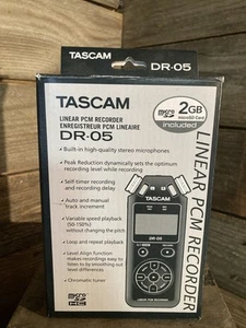 Grabadora PCM lineal portátil Tascam DR-05 NUEVA EN CAJA - Imagen 1 de 5