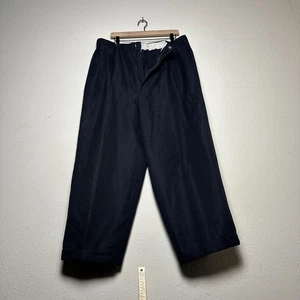 Pantalones de vestir acanalados pantalones métricos de colección años 90 pantalones para hombre 36x28 hechos en EE. UU. formales - Imagen 1 de 14