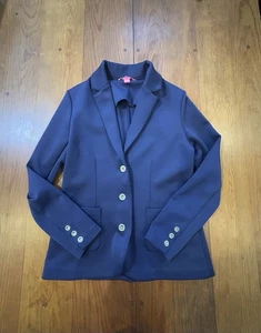 Chaqueta Blazer Lily Pulitzer Mujer Braylee Azul Marino Talla Mediana - Imagen 1 de 9