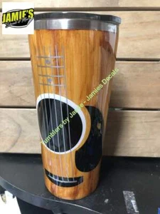 Ispirato alla chitarra - Bicchieri venature del legno - Foto 1 di 3