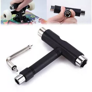 Skateboard/Scooter/Roller Skate/Long Board All in 1 Allen Key T Shape Tool 5 Way - Picture 1 of 6