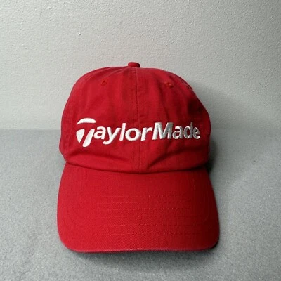 Gorra de golf Taylormade para hombre con correa trasera roja lisa para golfista F7 logotipo bordado adulto Foto 1 de 4