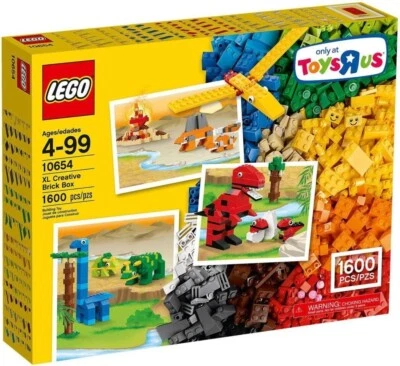 LEGO 10654 XL Set Creative CLASSIC Brick Box 1600 Pieces (Toys R US) RETIRED SET - Image 1 of 4