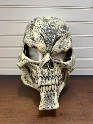 California Costumes -Skeleton Skull Death Reaper Halloween rubber latex Mask - Image 1 of 4