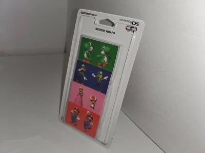 4 System wraps Mario Yoshi Peach Luigi Skin Stickers for Nintendo DS Lite O12 - Image 1 of 2
