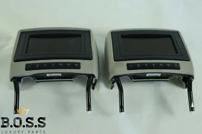 06-10 MERCEDES-BENZ GL450 RIGHT & LEFT FRONT SEAT HEADREST SCREEN OEM - Image 1 of 4