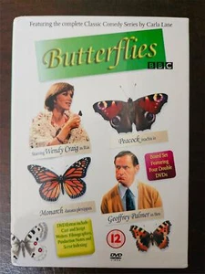 Butterflies Complete series DVD x8 NEAR MINT discs PAL Region 2 BBC - Foto 1 di 5