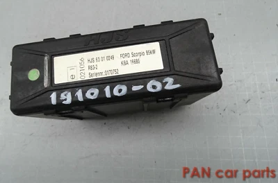 Ford Scorpio 85 kW Steuergerät Nachrüstkat HJS 63 01 0249, R83-2, KBA 16686 - Bild 1 von 4
