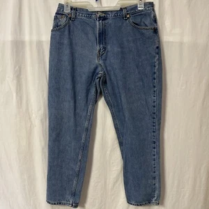 Vintage Women Sz 16 S 36X28.5 Jeans Levis 550 Relaxed Tapered Leg High Waist Mom - Picture 1 of 5