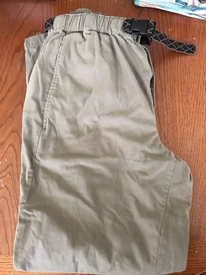 columbia trail pants lined  mens Large Khaki/green - Image 1 of 4