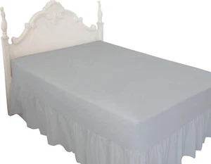 SÁBANA CENEFA AJUSTADA PROFUNDA 200 HILOS - (Plata) Super King - Imagen 1 de 6