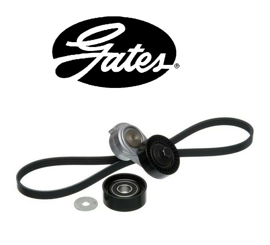 Kit de cinturón serpentino puertas 90K-38196 nuevo para Chevy Chevrolet Corvette 1997-2004 Foto 1 de 1