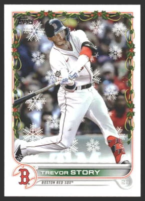 2022 Topps Holiday #HW70 Trevor Story - Image 1 of 2