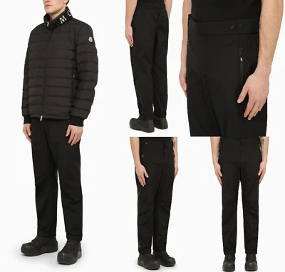 MONCLER GRENOBLE Pantalons Performance Imperméables Et Coupe-Vent Gore-Tex - Photo 1/4