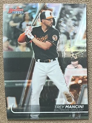 Trey Mancini 2020 Bowman's Best Refractor #58 Baltimore Orioles Parallel Topps - Image 1 of 2