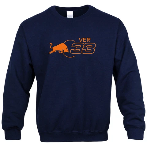 F1 Racing RB Ver 33 Red Bull Max Fans Unisex Motorsport Sweatshirt Adult Sz Cover
