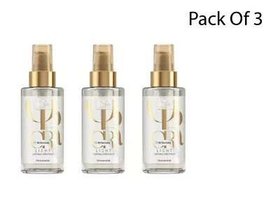 Aceite reflectante luminoso ligero Wella Oil Reflections 30 ML (paquete de 3) Foto 1 de 4