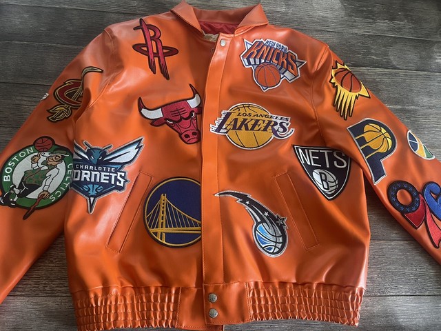 METCHA  NBA Lakers Championship leather jacket by Jeff Hamilton