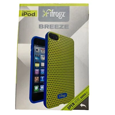 Funda Ifrogz Breeze iPod Verde y Azul IT5BZ-GRBL Marca Zagg Estuche Aireado NUEVO Foto 1 de 2