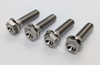 Honda Fireblade 900 Titanium front brake caliper bolts 92-99 cbr900 Ti mounts - Image 1 of 4